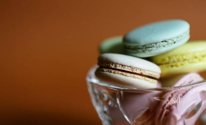 点击大图看下一张：法式甜点马卡龙鲜艳图片大全