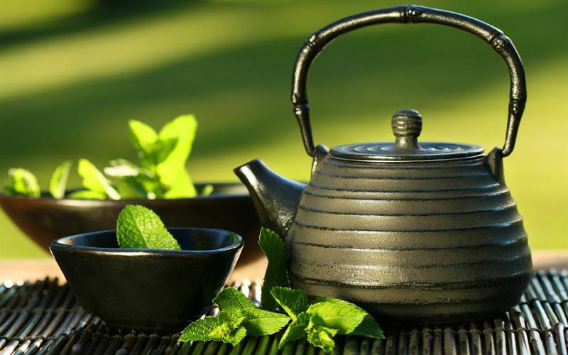 点击大图看下一张：茶艺纯朴酒水饮品图片