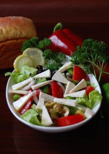 点击大图看下一张：完美营养餐 健康蔬菜沙拉