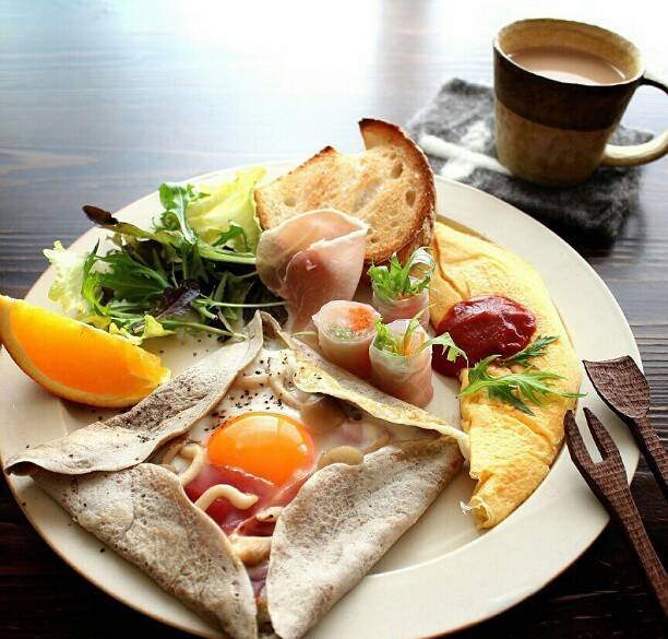 点击大图看下一张:精选美好丰盛的早餐图片