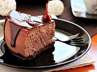 美味巧克力蛋糕造型诱人