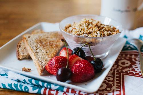 点击大图看下一张：好看又健康的美味营养早餐图片