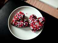 自制巧克力甜点造型可爱诱人