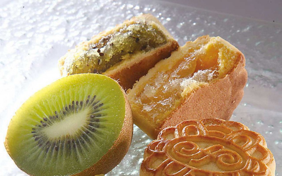 点击大图看下一张：传统中式甜点图片美味的月饼
