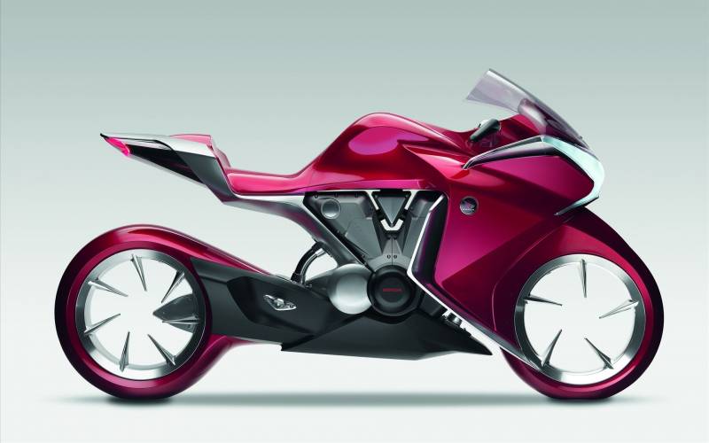 点击大图看下一张：超级酷炫的摩托车高清图集