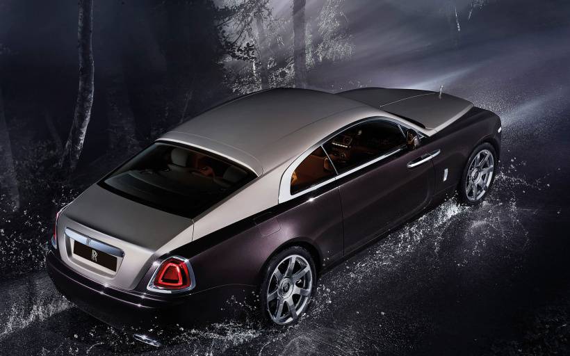 点击大图看下一张：最新2014款劳斯莱斯Wraith轿车即将上市
