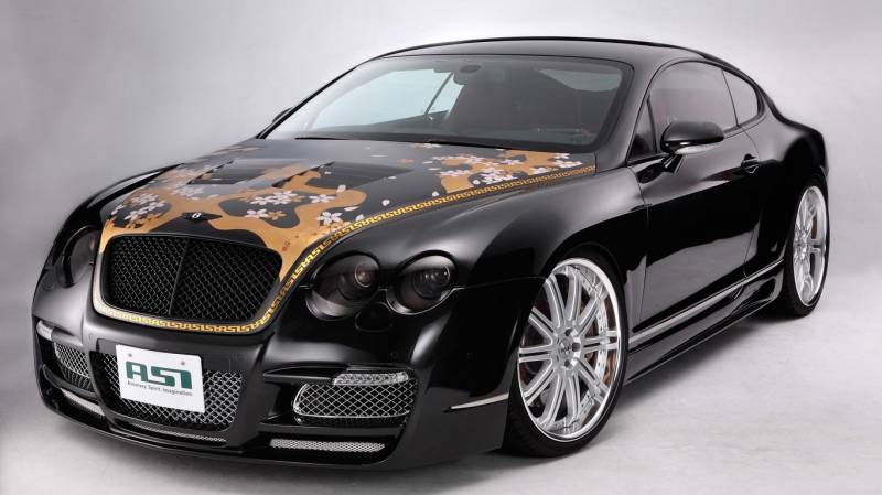 点击大图看下一张：贵气宾利Bentley品质概念车展示