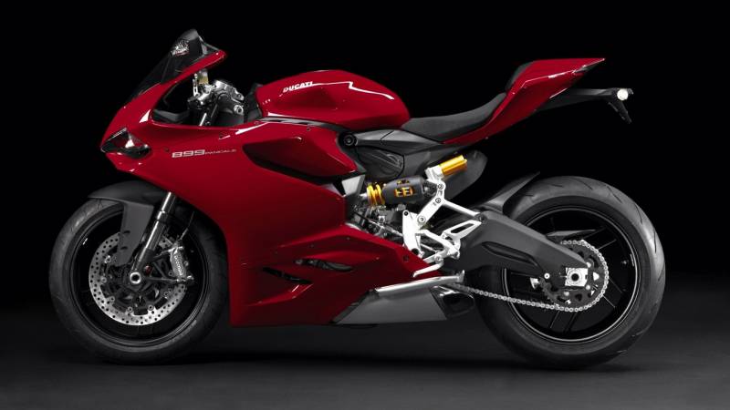 点击大图看下一张：意大利摩托车杜卡迪高清图片