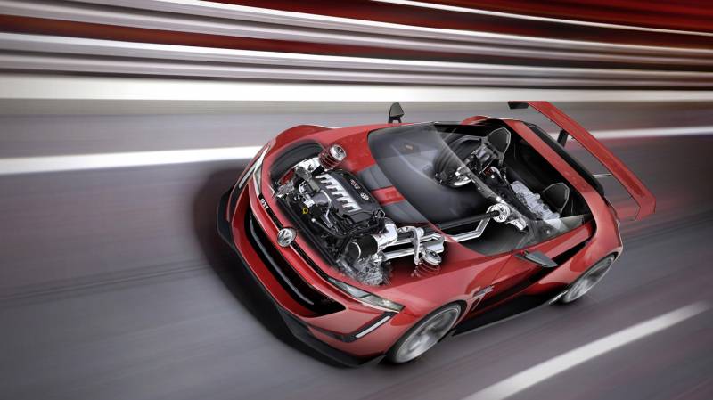 点击大图看下一张：大众GTI Roadster概念跑车极致酷炫登场