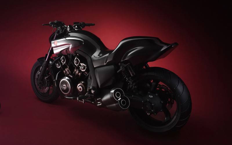 点击大图看下一张：超级霸气个性的摩托车高清图片