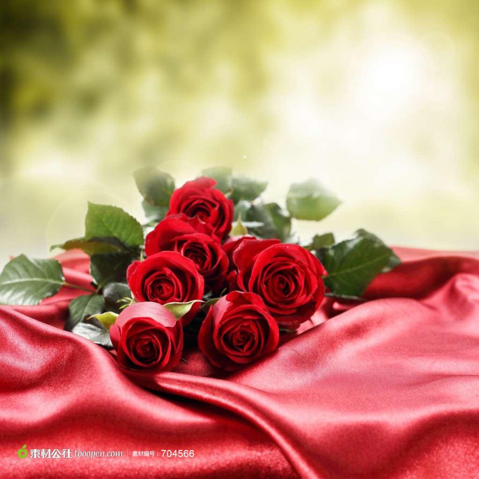 点击大图看下一张：热情红玫瑰婚礼浪漫高清壁纸