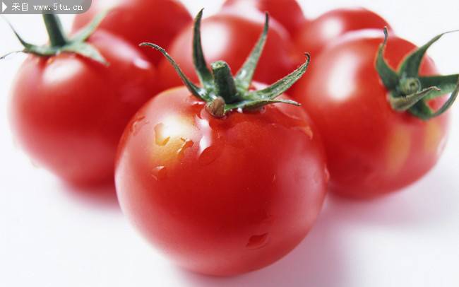 点击大图看下一张：红色的番茄高清特写图片