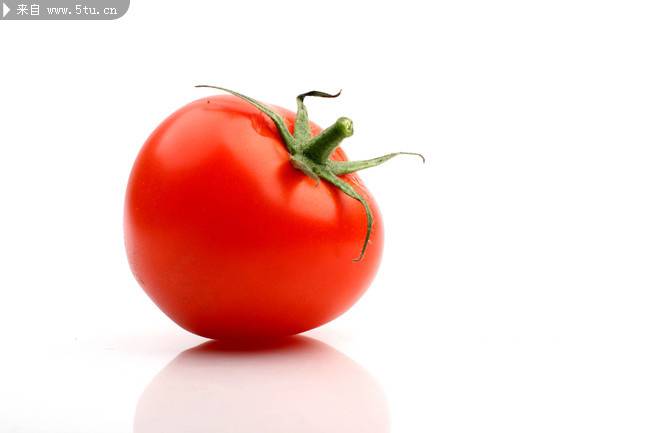 点击大图看下一张：诱人可口番茄精美背景素材分享