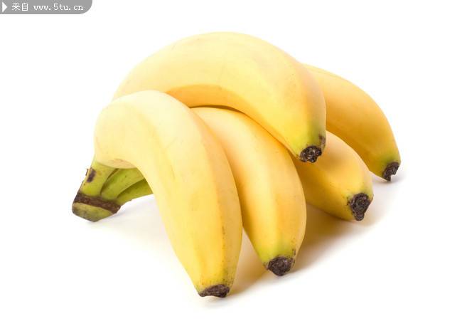 点击大图看下一张：一串诱人的香蕉图素材下载