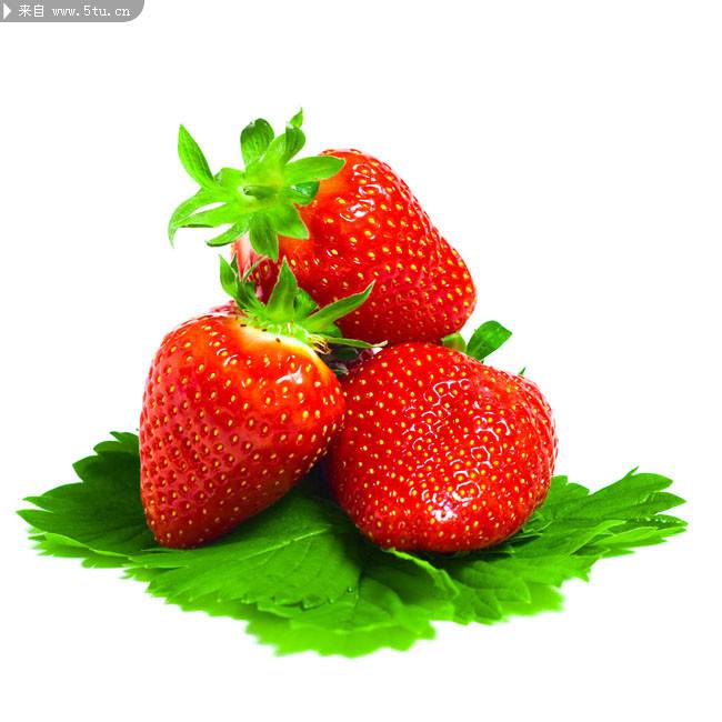 点击大图看下一张：草莓水果唯美超清图片