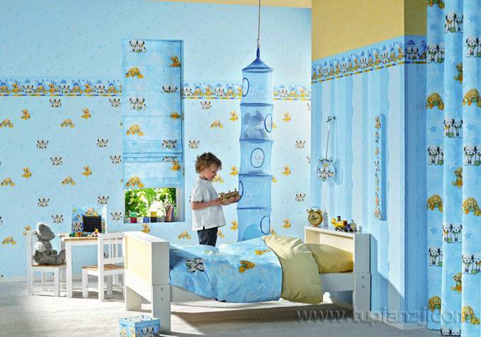 点击大图看下一张：小户型儿童卧室现代简约装修图