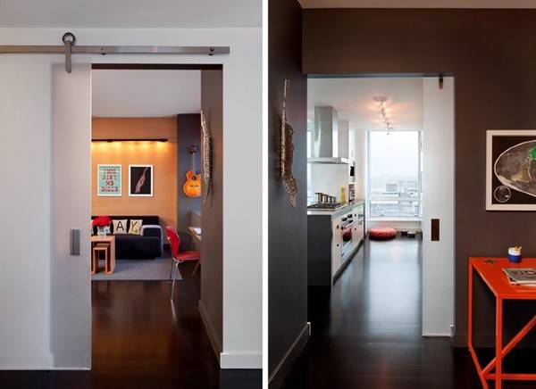 点击大图看下一张：120平米宽敞明亮的摩登公寓设计效果图