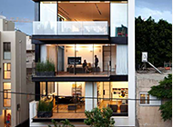 以色列建筑师简约住宅建筑设计图