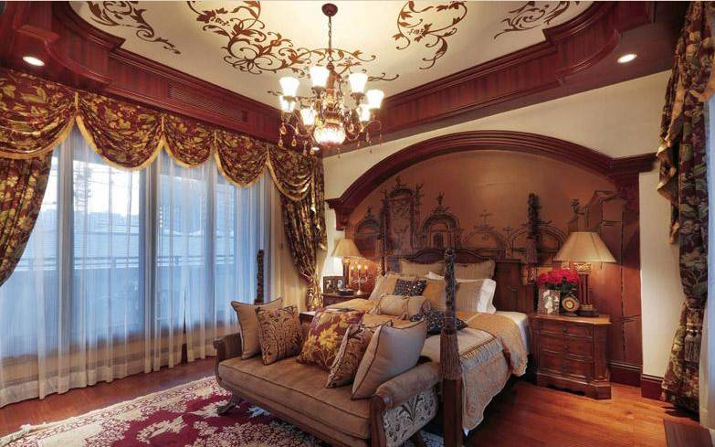 点击大图看下一张：欧式卧室装修设计风格独特
