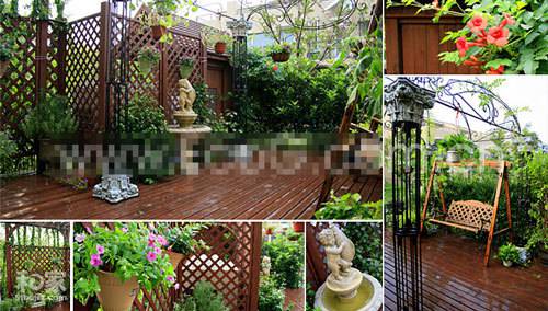 点击大图看下一张：十款家庭花园装修效果图欣赏