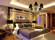 中式现代别墅卧室装修效果图大全