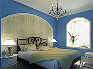 风格清新的地中海卧室装修图片
