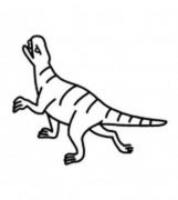 儿童简笔画：恐龙