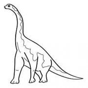 儿童侏罗纪恐龙简笔画