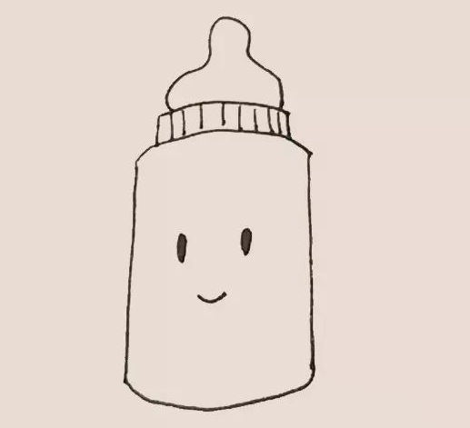 简笔画之奶瓶