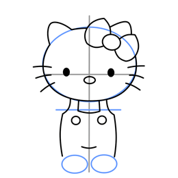Hello Kitty简笔画