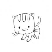 小猫咪简笔画