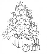 儿童简笔画：圣诞树
