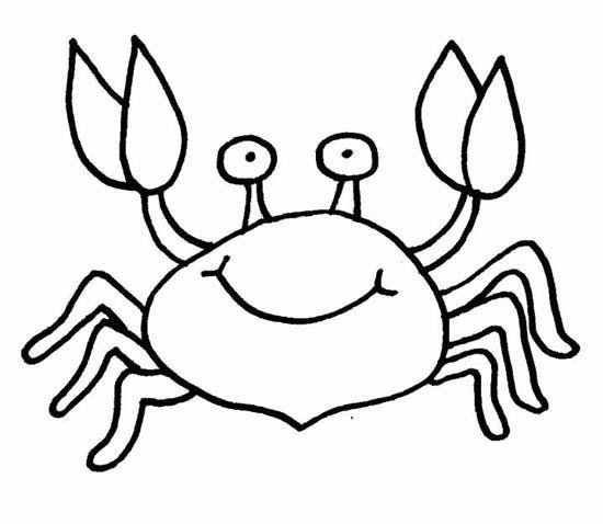 儿童简笔画：螃蟹