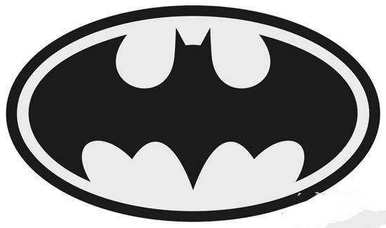 蝙蝠侠标志简笔画图片