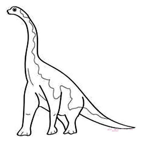 儿童侏罗纪恐龙简笔画