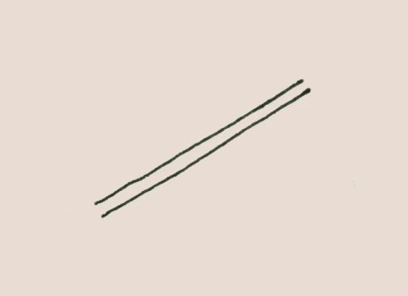简笔画筷子