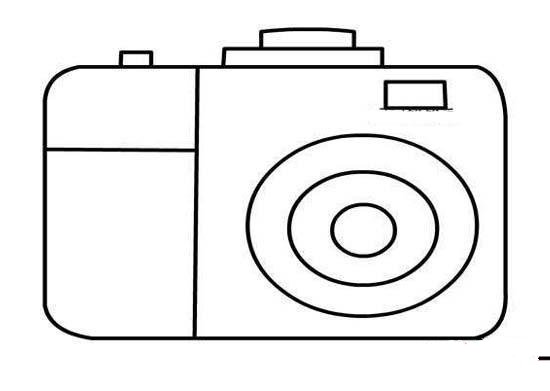 简单相机简笔画图片