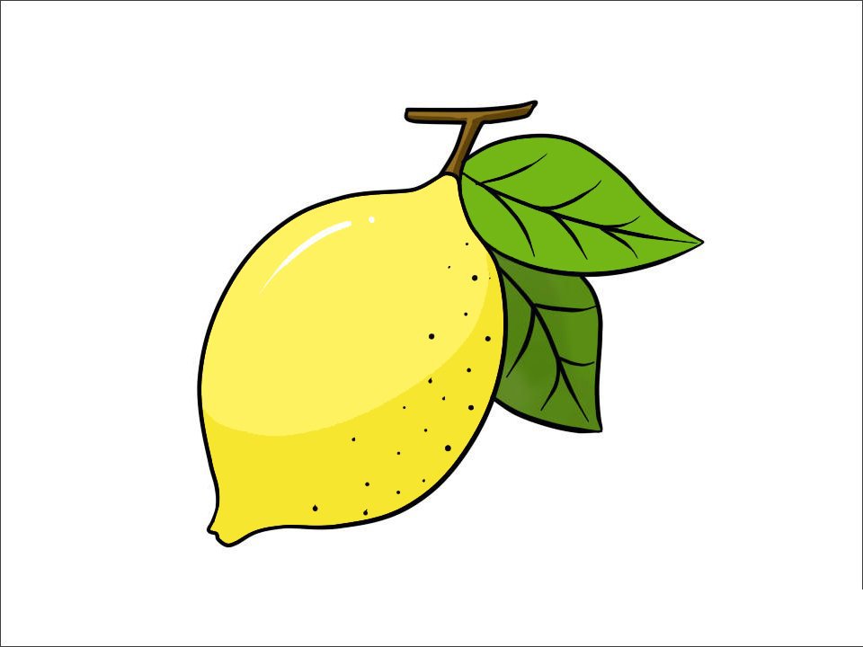 柠檬简笔画
