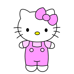 如何画Hello Kitty简笔画