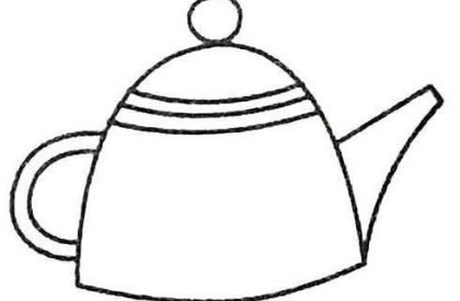 各种茶壶的画法