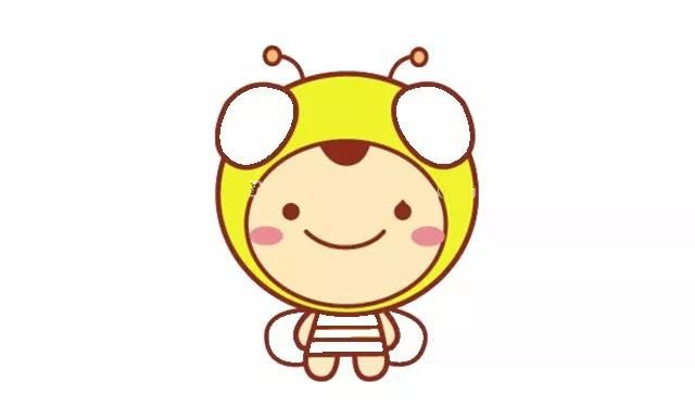 画卡通小蜜蜂