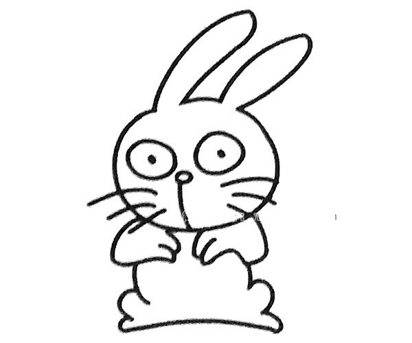 小兔子简笔画图片4