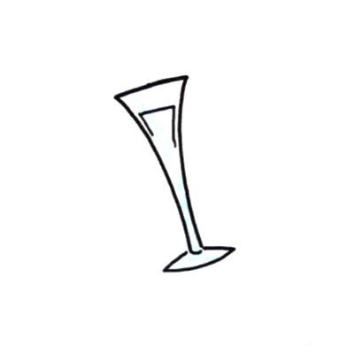 细长的杯子,我们就称其为小姐杯把!