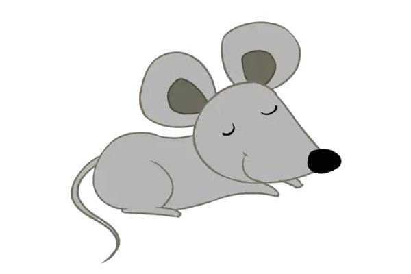 小老鼠简笔画图片3