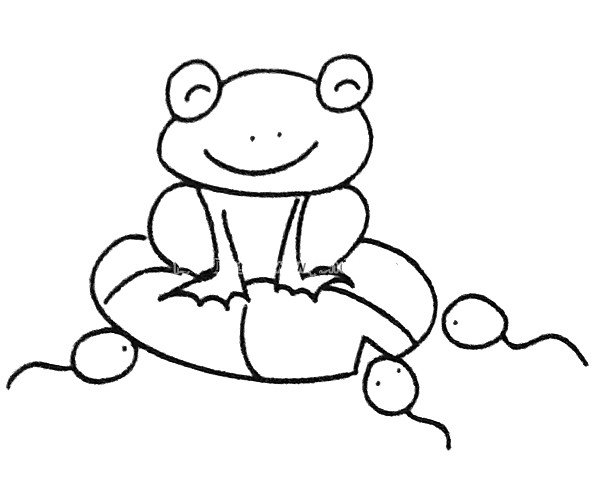 青蛙简笔画图片1