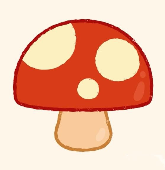 神奇简笔画 蘑菇