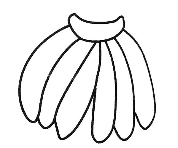香蕉简笔画图片2