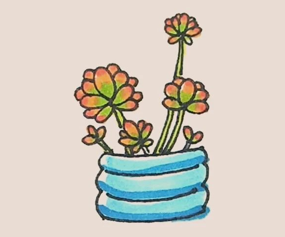 简笔画之虹之玉