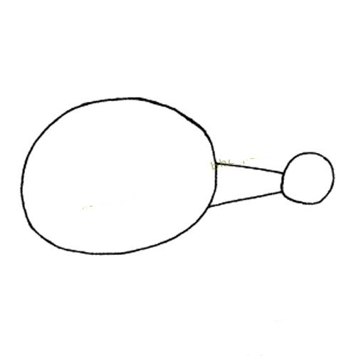 2.再画直升机的尾巴