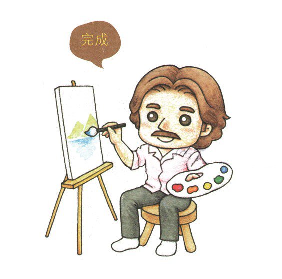 画家怎么画